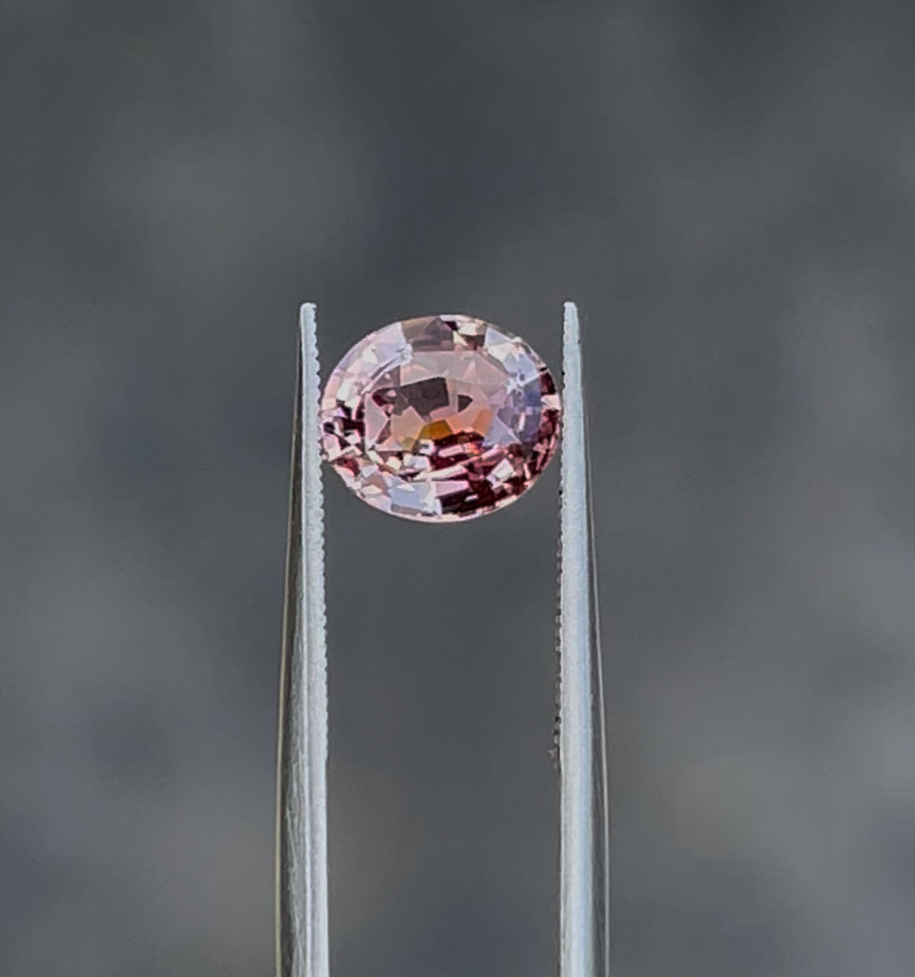 Certified 1.59ct Padparadscha Sapphire – Orangey Pink Oval Cut | Heated | Natural Corundum