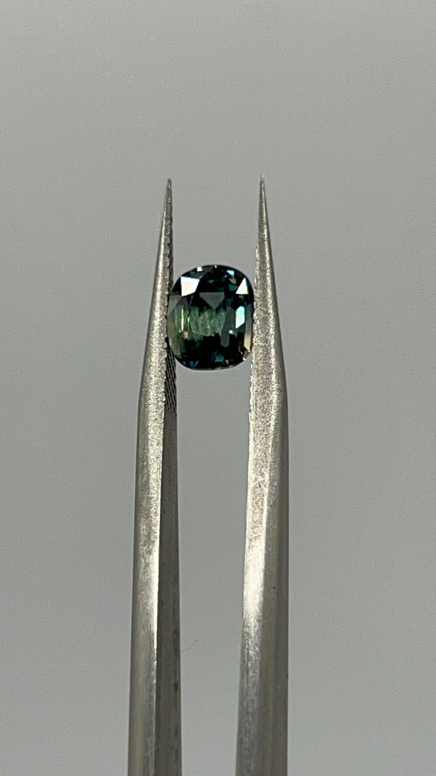 Natural Teal Sapphire | 1.28ct | Blue-Green Colour | Unheated | Free GIA Alumni lab report