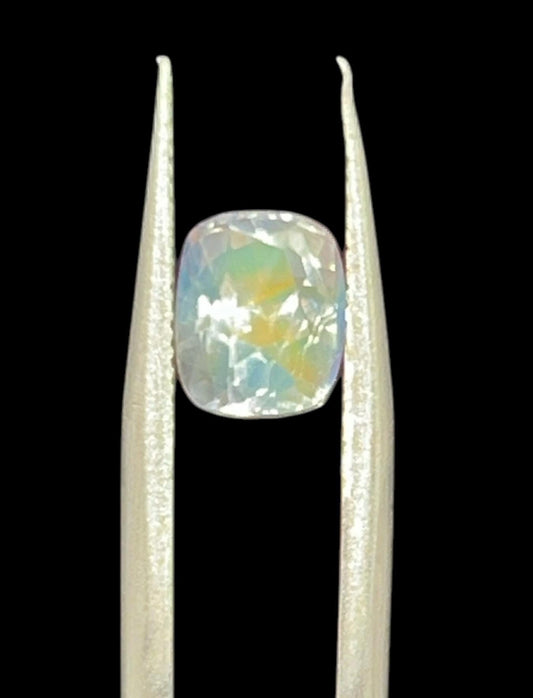 Natural Rainbow Moonstone | 1.88ct | Cushion Brilliant Mixed| GIA alumni lab card included