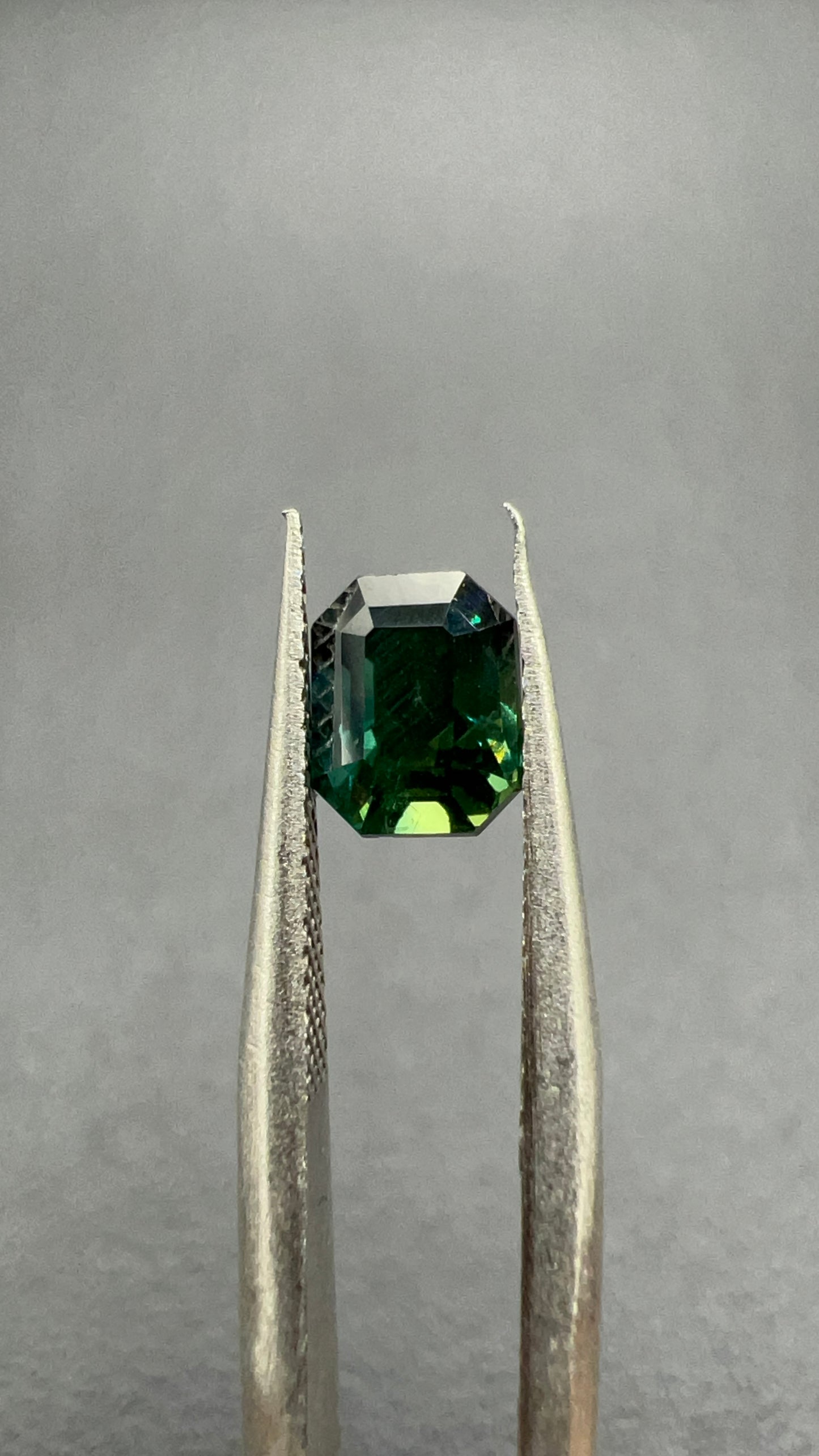 Natural Teal Sapphire | 1.49ct | Unheated | Octagonal Step Cut | GIA Alumni Lab Report Provided