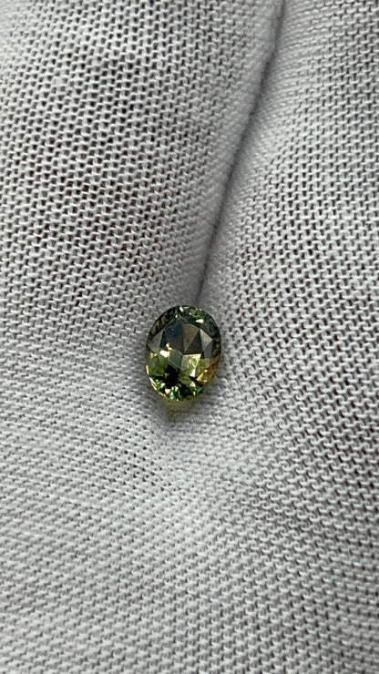 Natural Teal Sapphire | 1.65ct | Oval Mixed Cut | GIA Alumni Certificate Provided