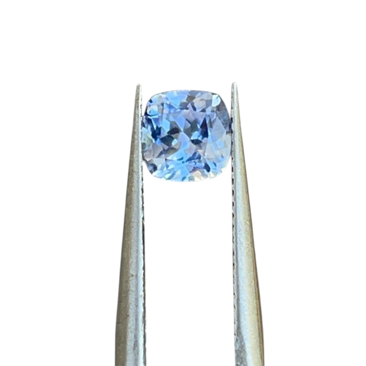1.01ct Natural Unheated Blue Sapphire (Certified) Cushion Cut