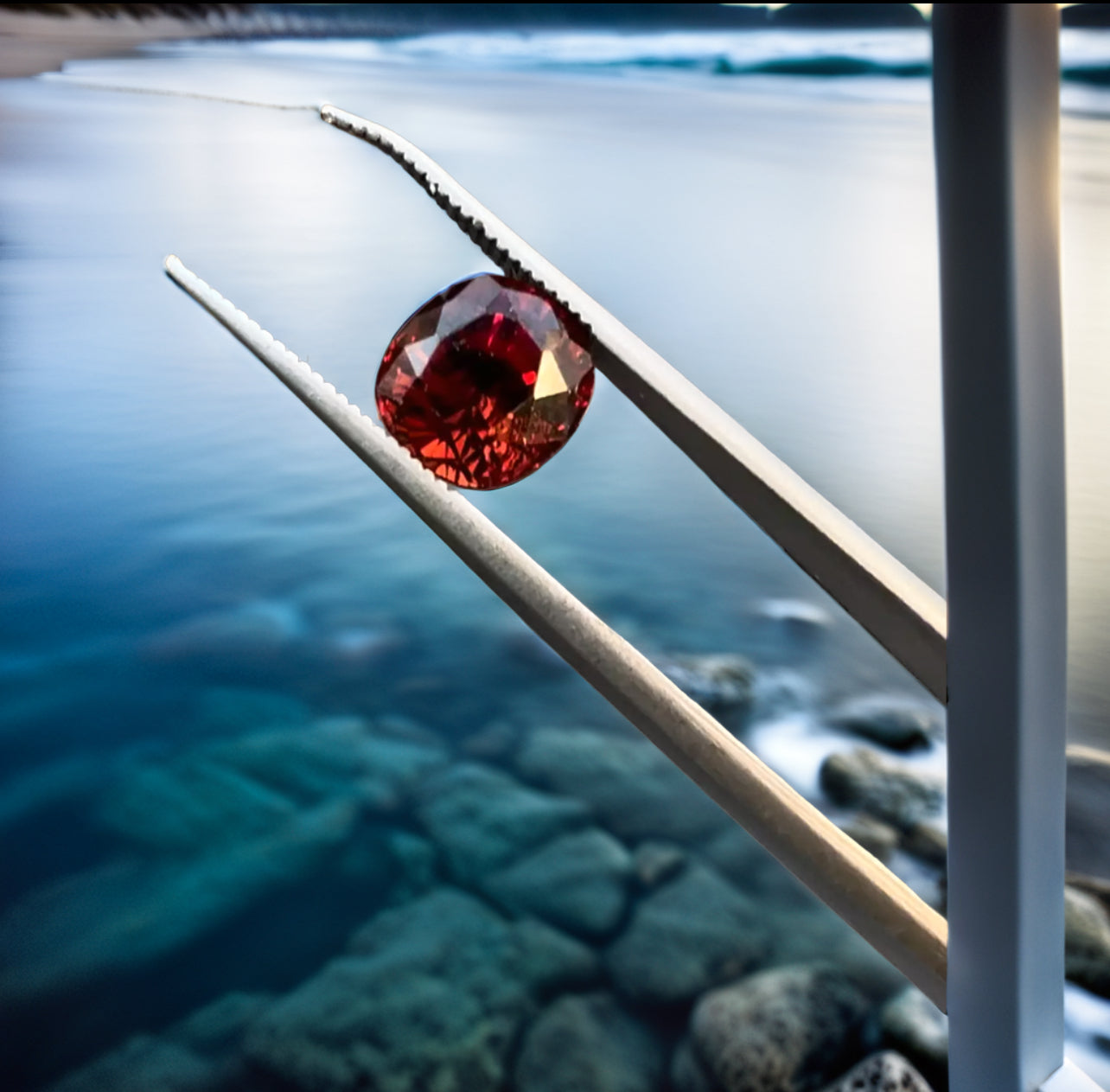 Rhodolite Garnet | 2.10ct | loose Gemstone | loop clean gemstone