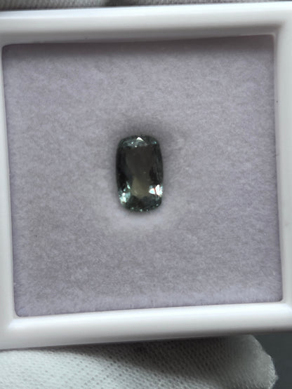 Natural Chrysoberyl Alexandrite | Colour-change from Bluish-Green to Purplish-Red | 2.00 ct | Cushion Mixed Cut | Certification from French Gemological Laboratory