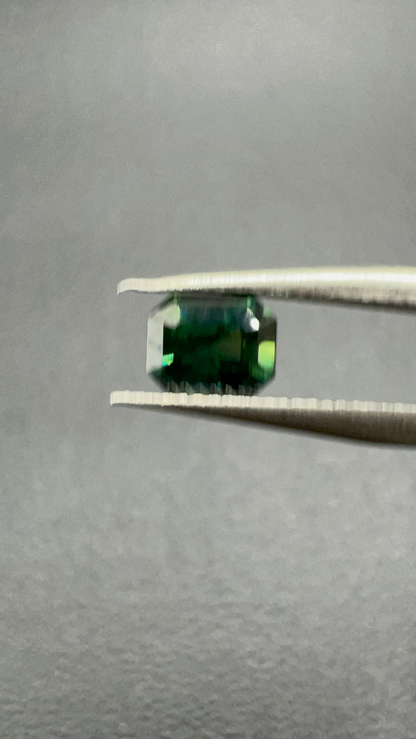 Natural Teal Sapphire | 1.49ct | Unheated | Octagonal Step Cut | GIA Alumni Lab Report Provided