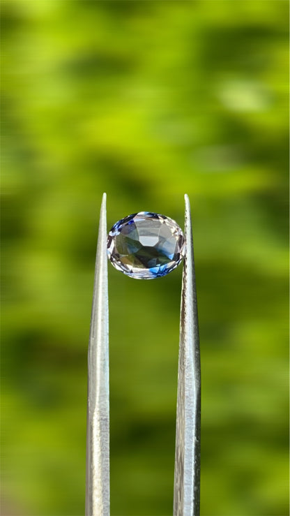 2.02 Carat Bi-Color Blue/Purple Sapphire – Natural Corundum – Certified