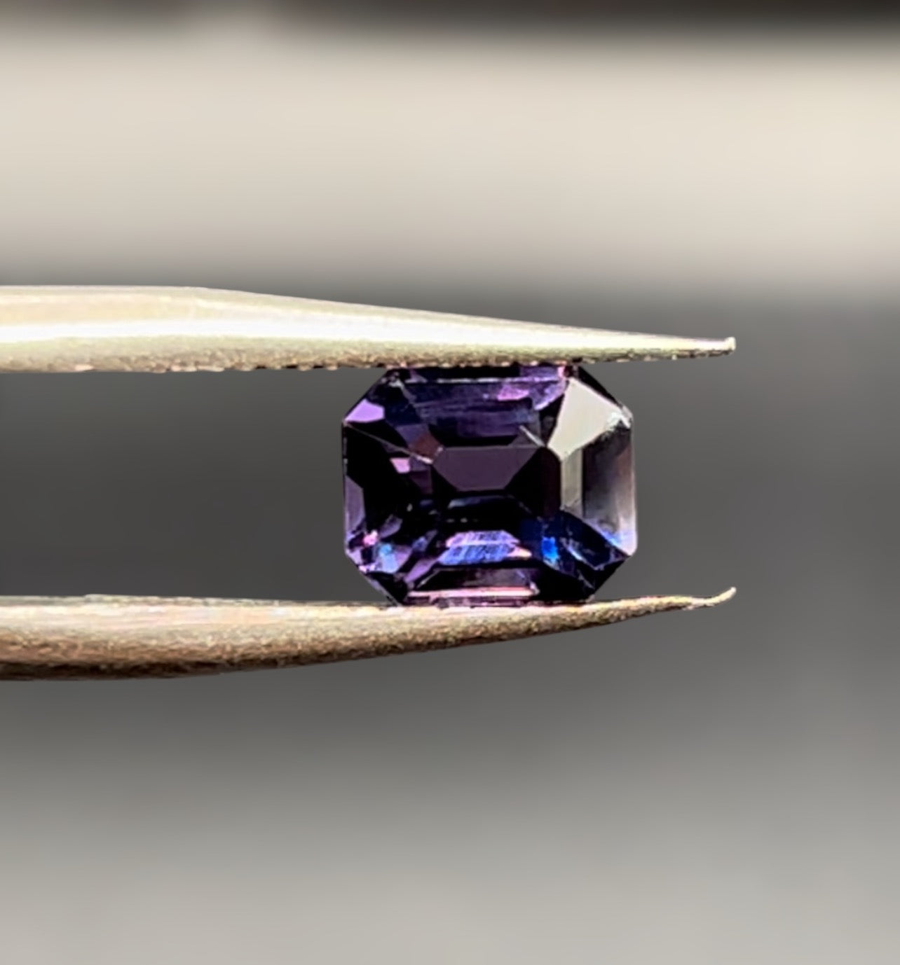 Natural Colour Changing Spinel | 1.31 ct | Octagon Step cut | GIA Alumni lab report provided