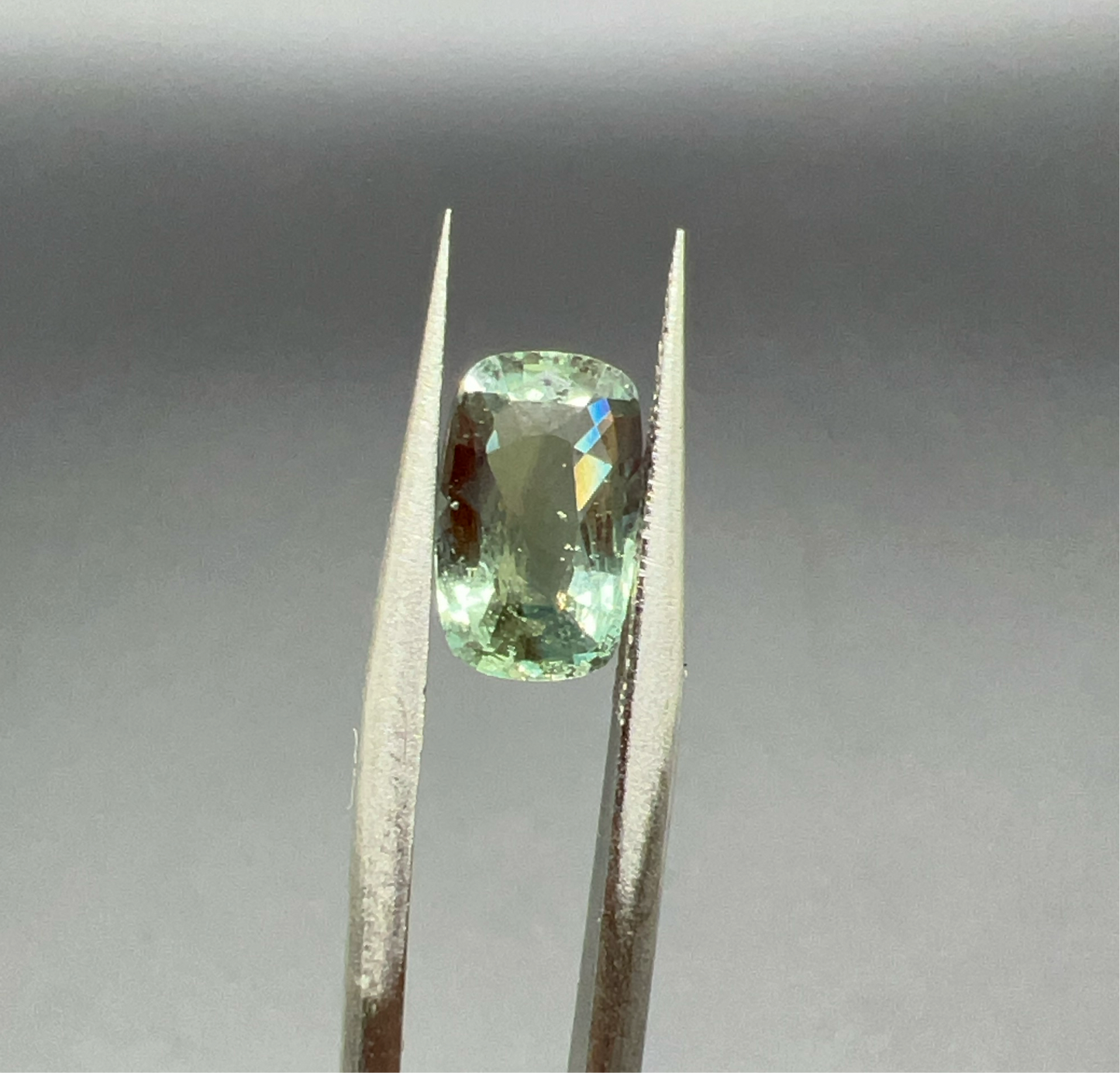 Natural Chrysoberyl Alexandrite | Colour-change from Bluish-Green to Purplish-Red | 2.00 ct | Cushion Mixed Cut | Certification from French Gemological Laboratory