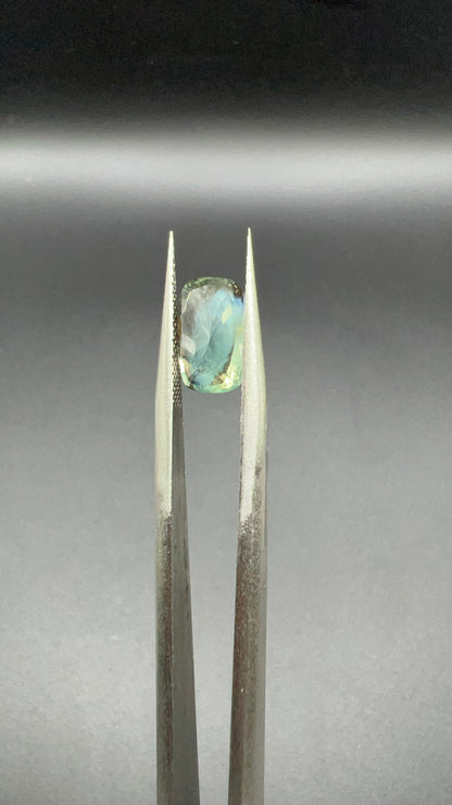 Natural Chrysoberyl Alexandrite | Colour-change from Bluish-Green to Purplish-Red | 2.00 ct | Cushion Mixed Cut | Certification from French Gemological Laboratory