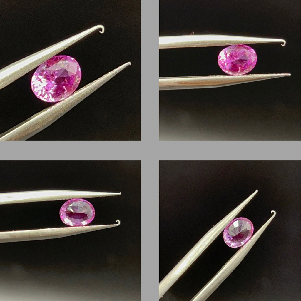 Natural Pink Sapphire | 1.07 ct | Oval shape | Unheated | Free GIA Alumni lab report