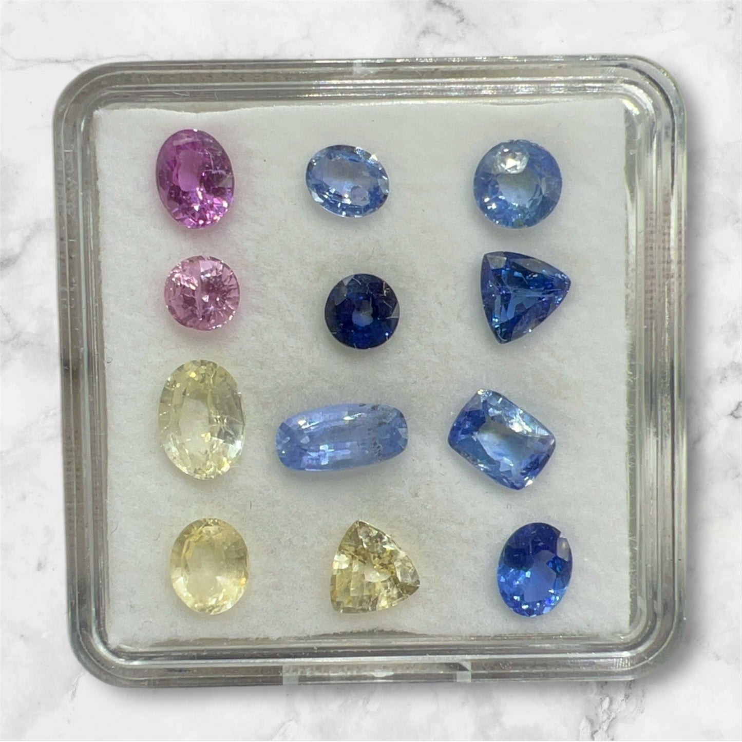 Jewellers Arsenal | Sapphire Collection | Different colours/cuts/shape | Unheated Gemstones | Free mm Sapphire Gemstone