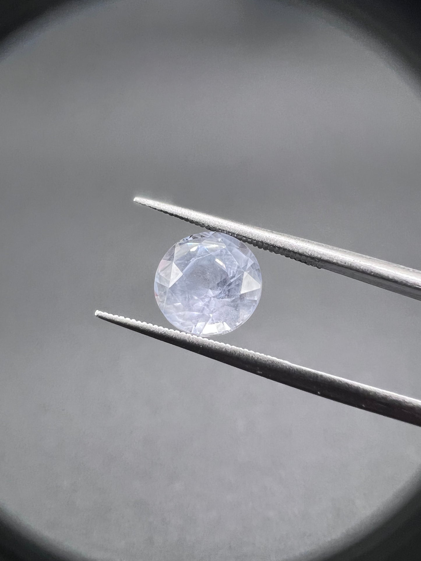 Natural White Sapphire | 2.33ct | Round shape | colourless | GIA alumni lab report provided