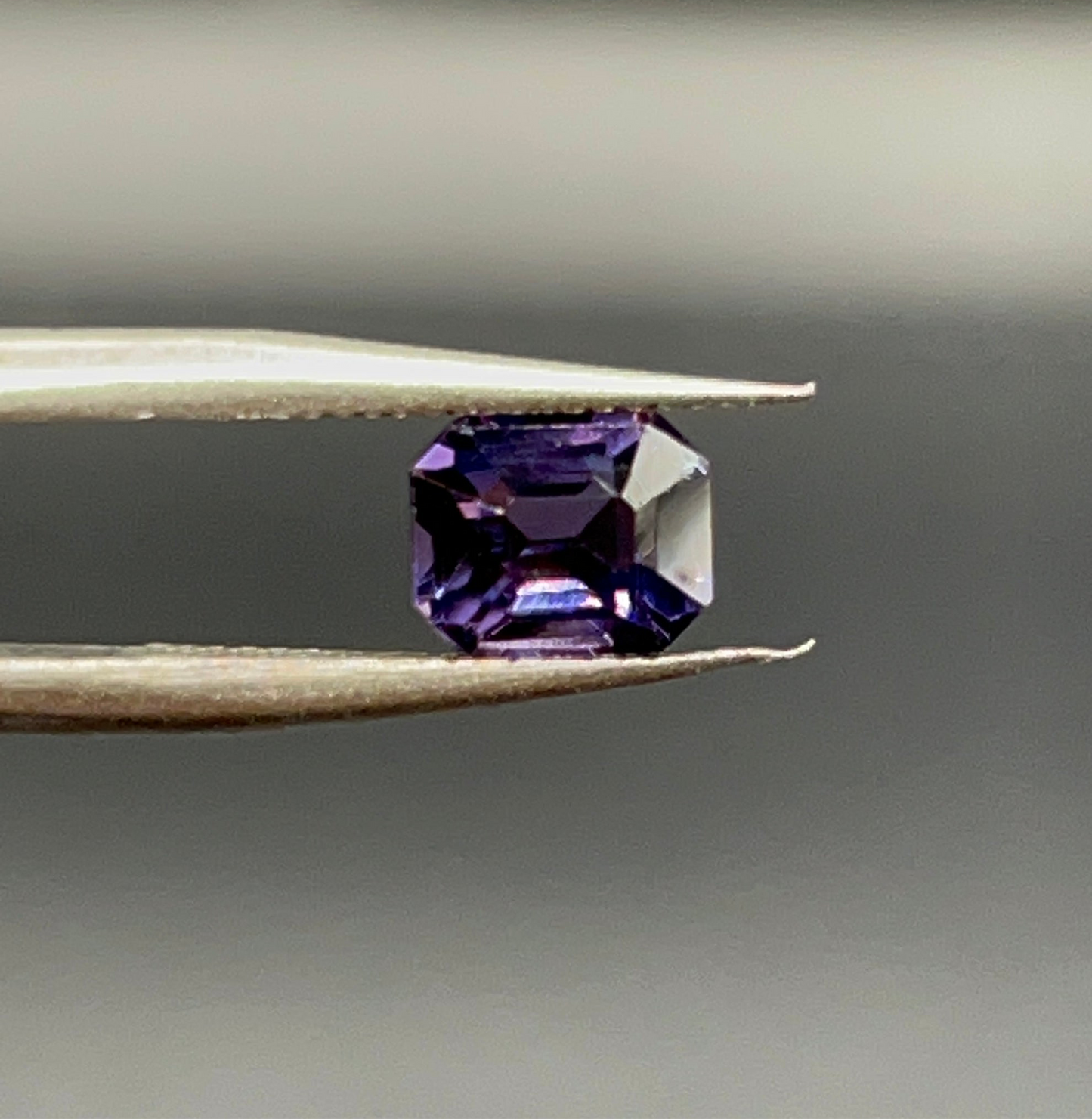 Natural Colour Changing Spinel | 1.31 ct | Octagon Step cut | GIA Alumni lab report provided