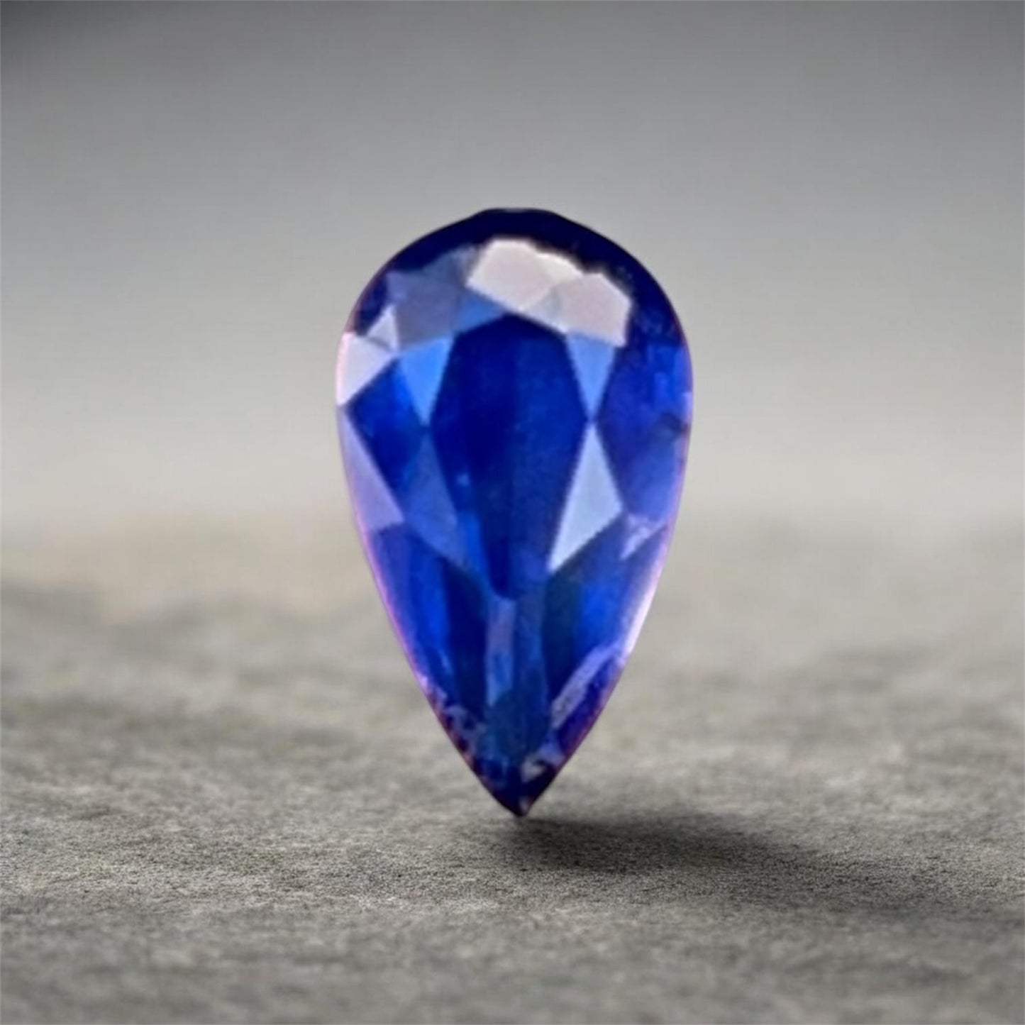 Natural Royal Blue Sapphire 2.01 ct Pear Cut | No Heat | Sri Lanka Certified