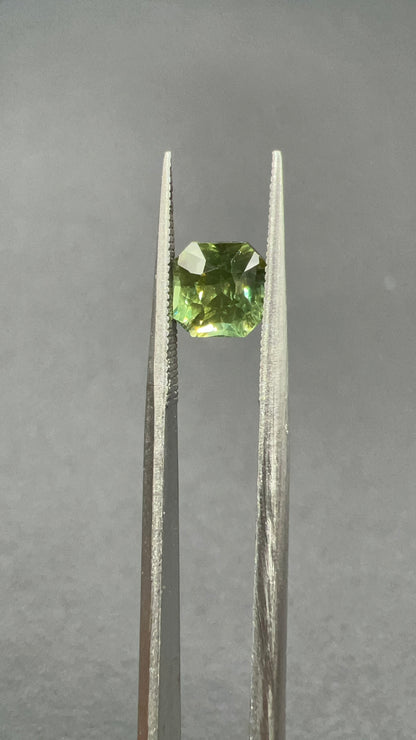 Natural Green Sapphire | 1.09ct | Heated | GIA Alumni Certificate provided