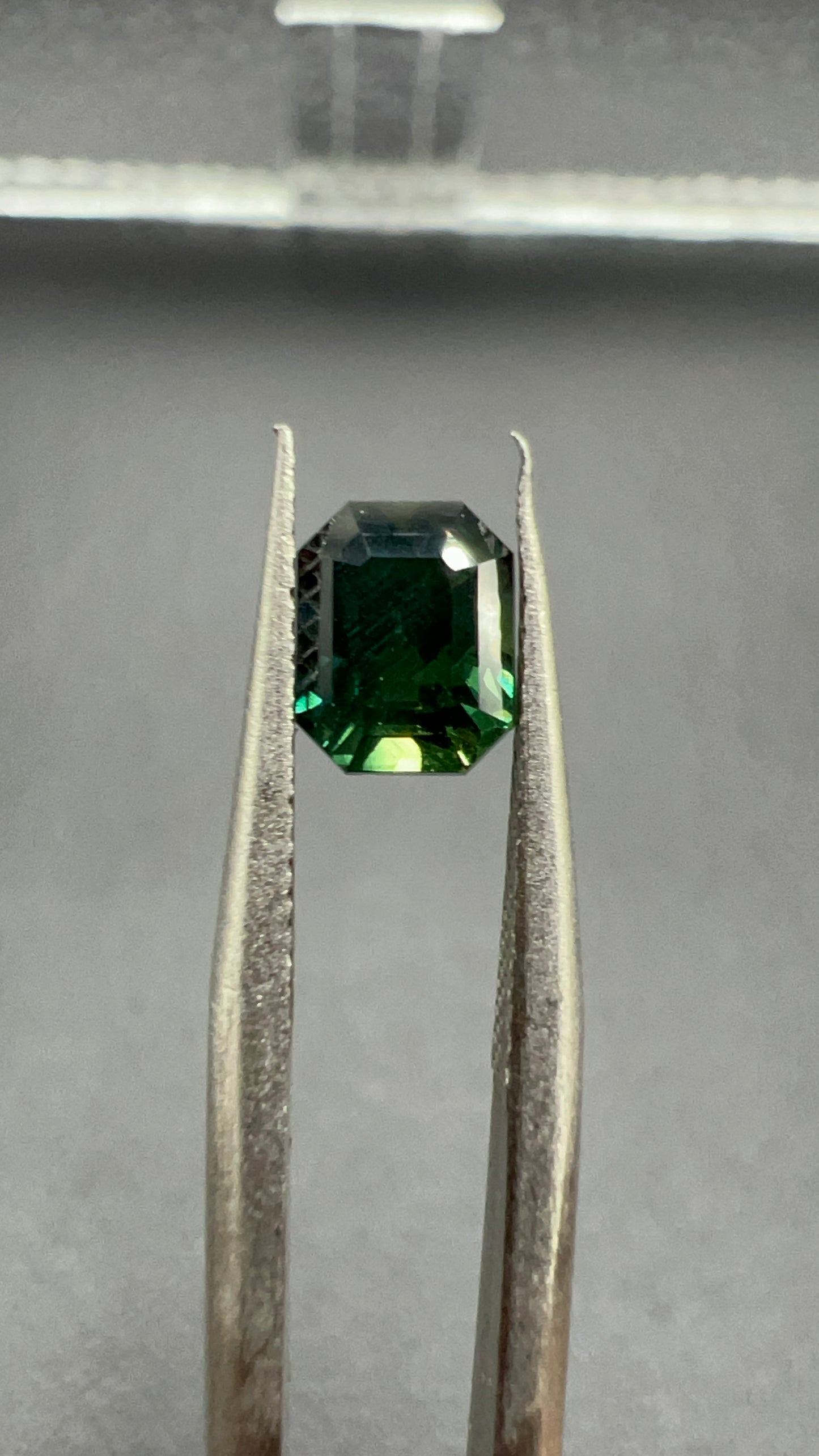 Natural Teal Sapphire | 1.49ct | Unheated | Octagonal Step Cut | GIA Alumni Lab Report Provided