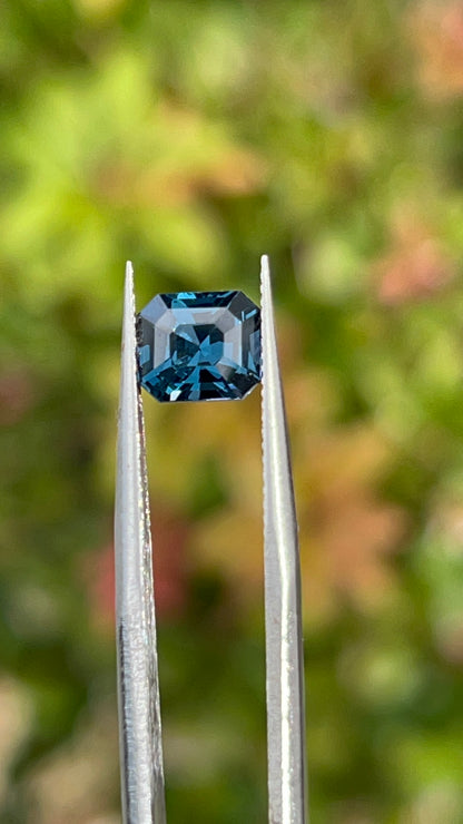 2.10ct Natural Blue Spinel – Octagon Step Cut | Certified Loose Gemstone