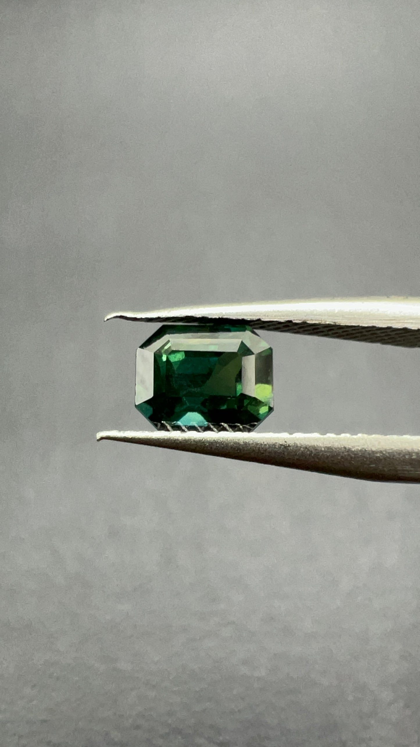 Natural Teal Sapphire | 1.49ct | Unheated | Octagonal Step Cut | GIA Alumni Lab Report Provided