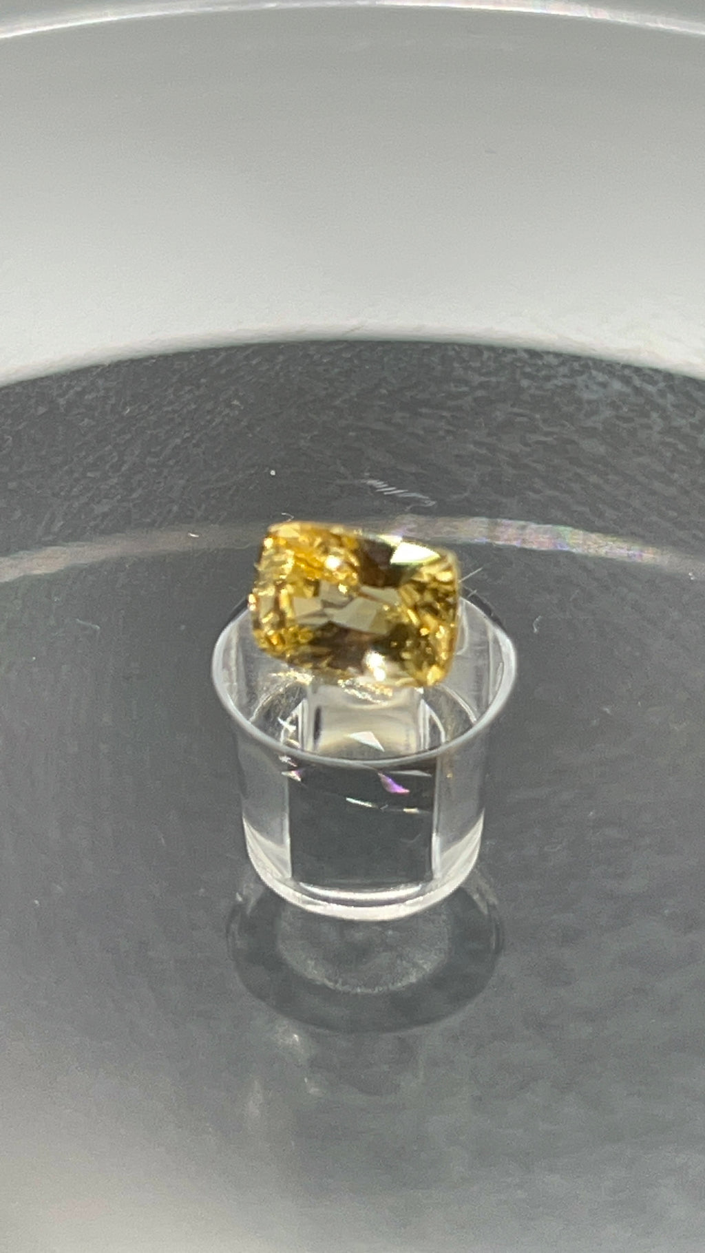 Natural Yellow Sapphire | 2.01ct | Unheated Gemstone | Radiant Cut | Certified