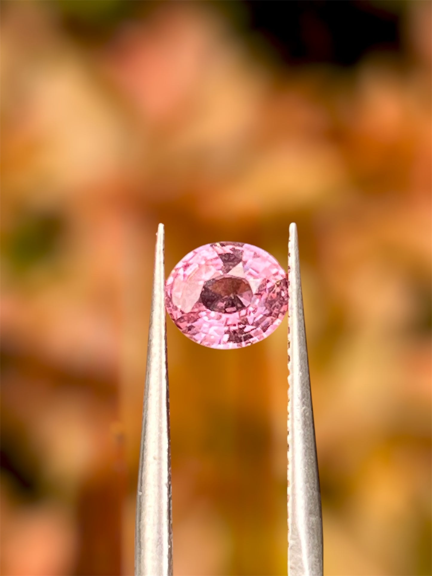 Natural Padparadscha Sapphire |1.02ct | Oval Shape | GIA Alumni Certificate provided