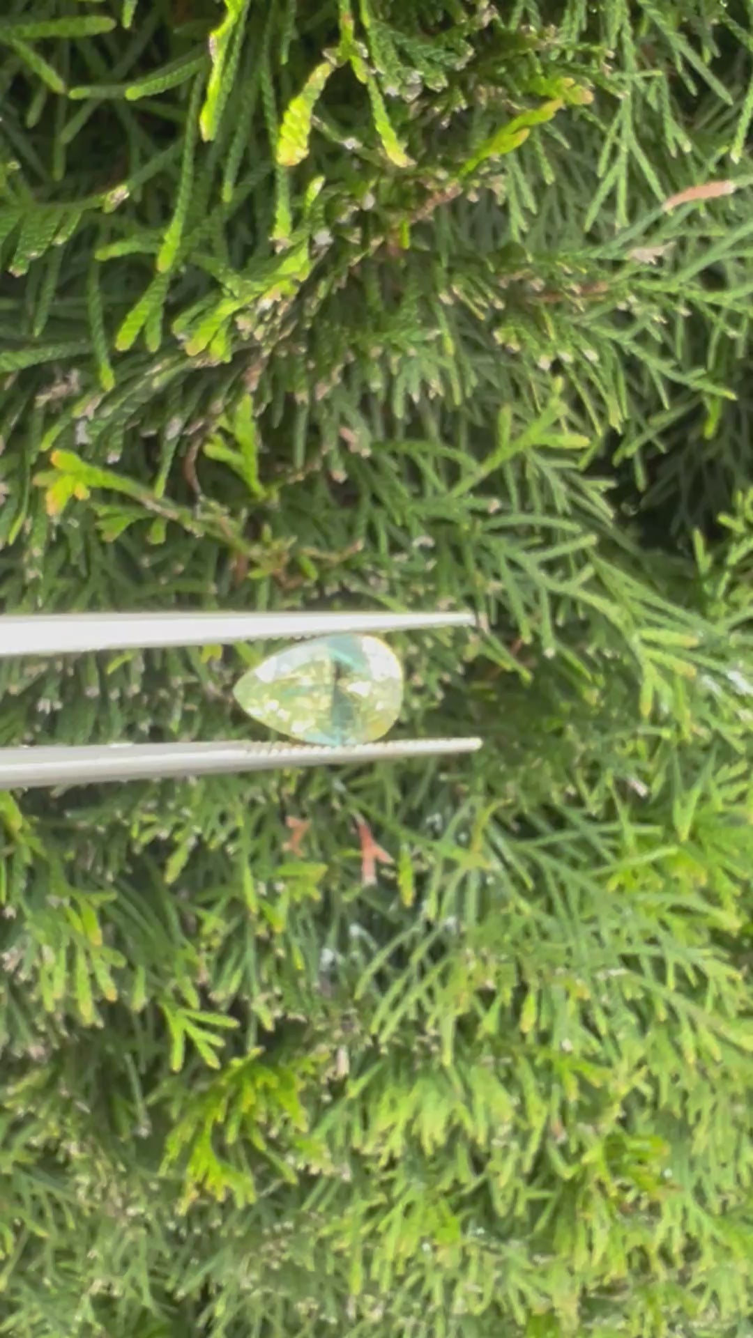 AAA+ Natural Chrysoberyl | 1.19ct | mint green | Certified | pear shape | loose gemstone