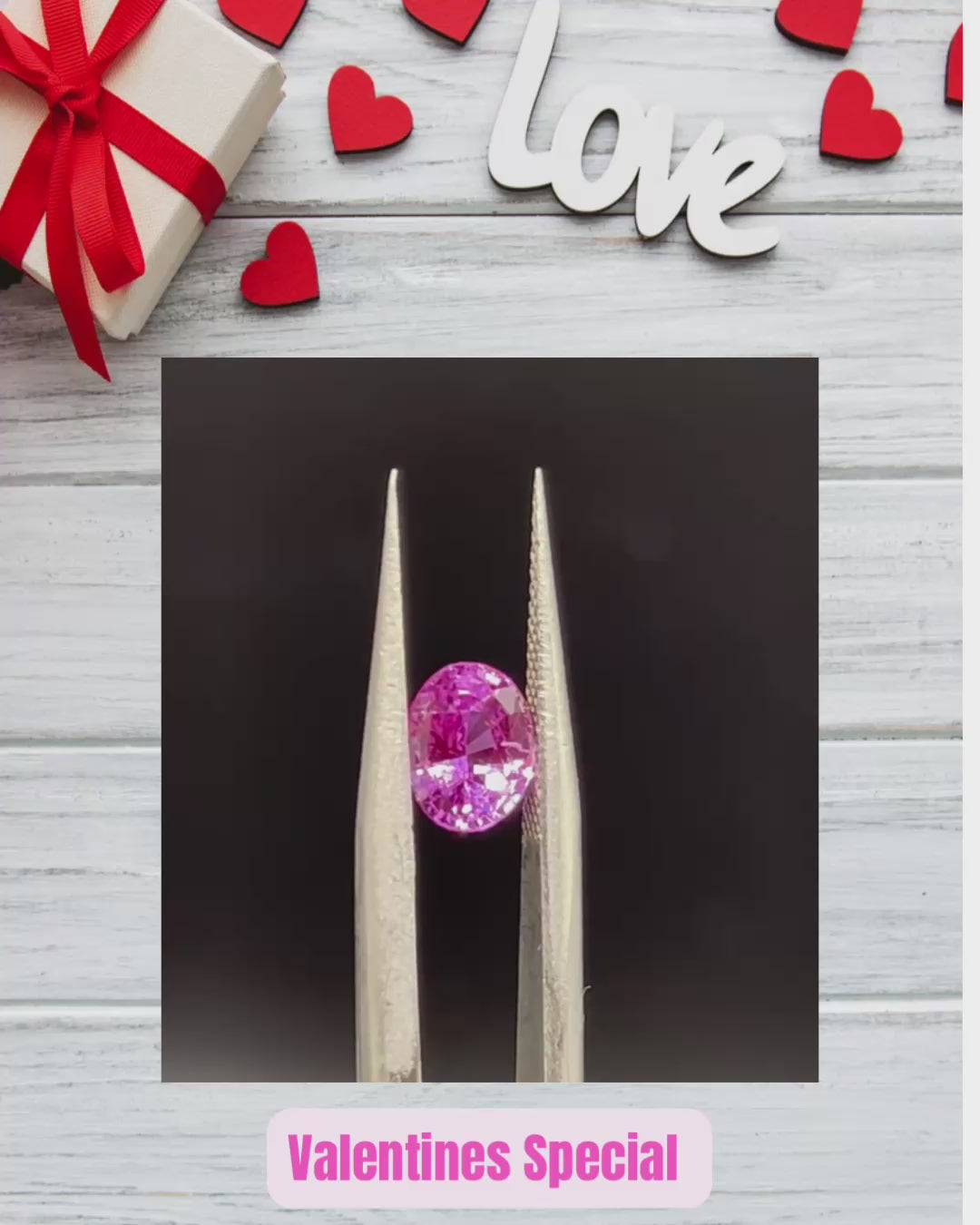 Natural Pink Sapphire | 1.07 ct | Oval shape | Unheated | Free GIA Alumni lab report